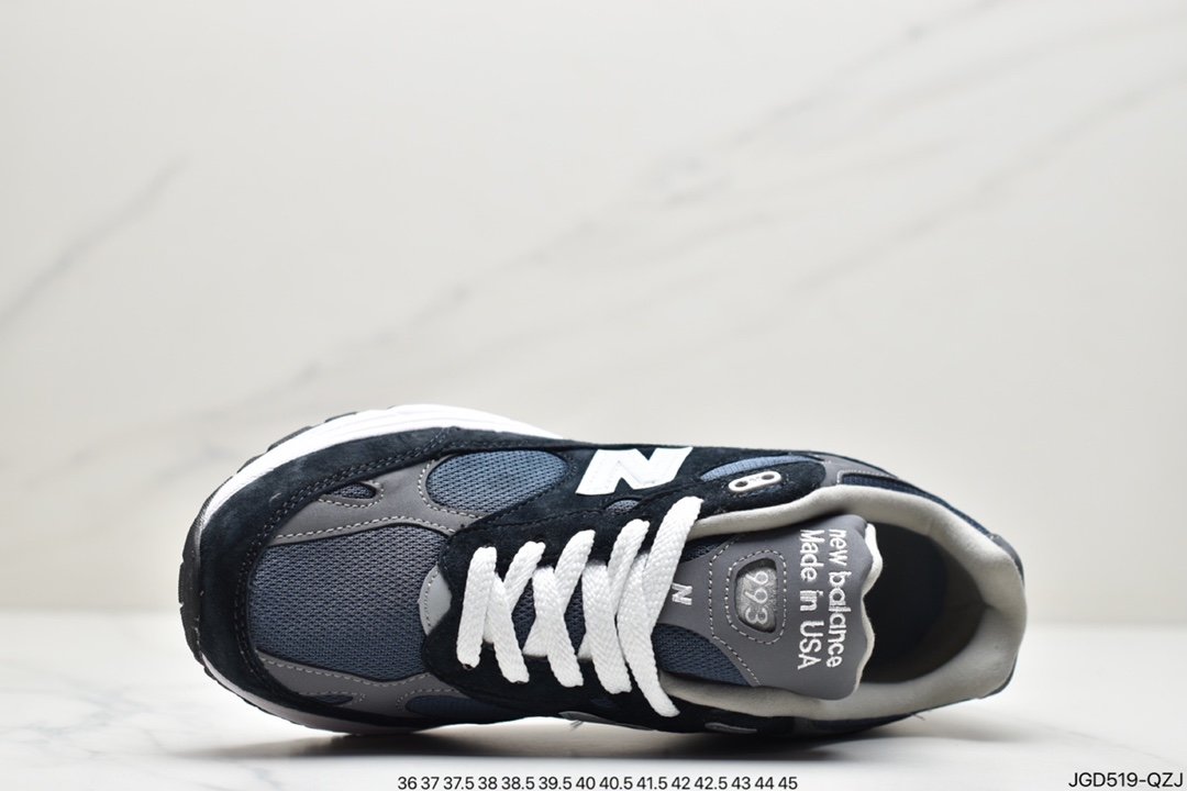 New Balance New Balance in USA MR993 series American-made descent classic retro leisure sports all-match old running shoes ”Yuanzu Gray Silver 3M” MR993GL