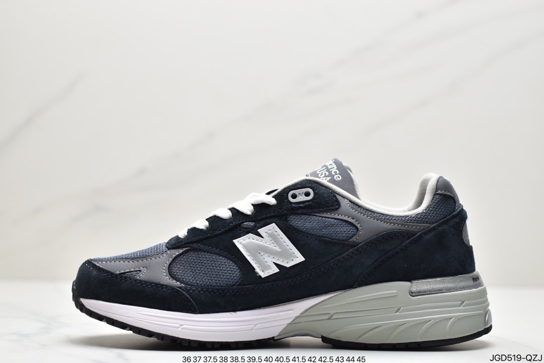 New Balance New Balance in USA MR993 series American-made descent classic retro leisure sports all-match old running shoes ”Yuanzu Gray Silver 3M” MR993GL