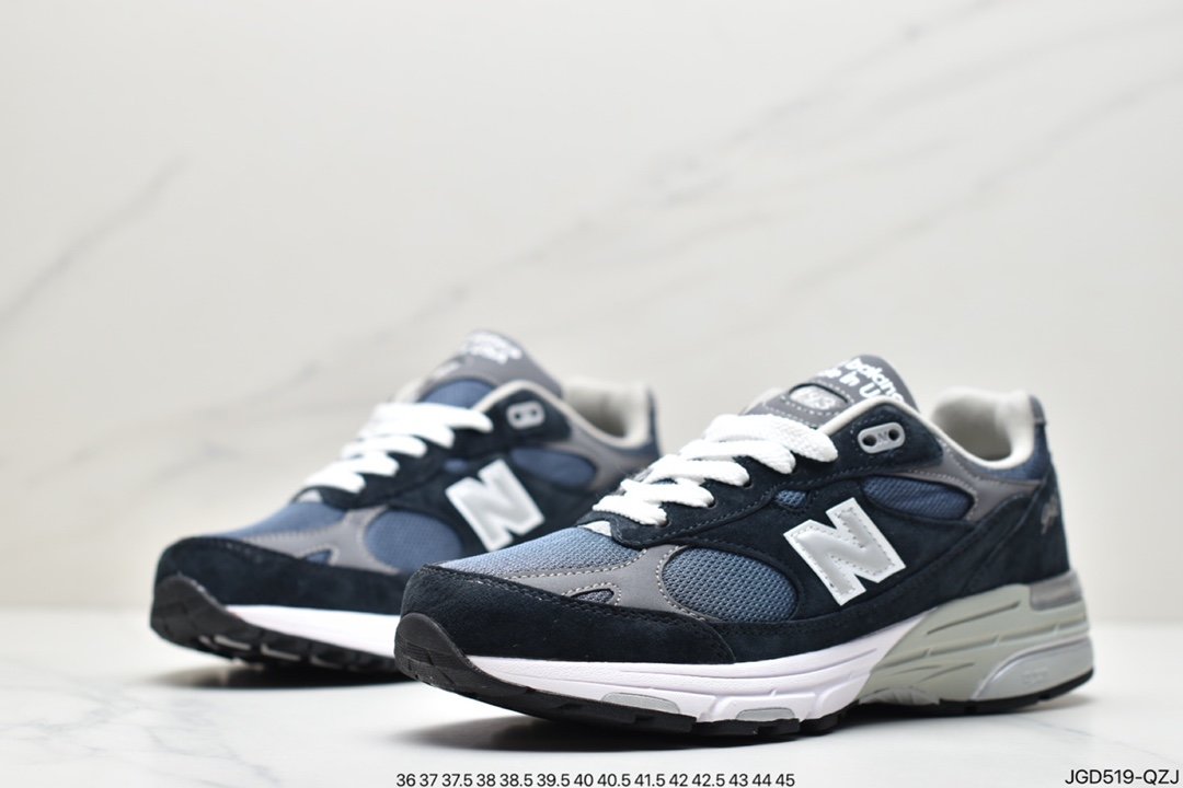 New Balance New Balance in USA MR993 series American-made descent classic retro leisure sports all-match old running shoes ”Yuanzu Gray Silver 3M” MR993GL