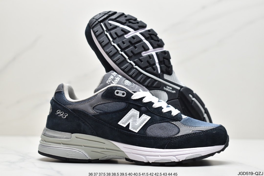 New Balance New Balance in USA MR993 series American-made descent classic retro leisure sports all-match old running shoes ”Yuanzu Gray Silver 3M” MR993GL