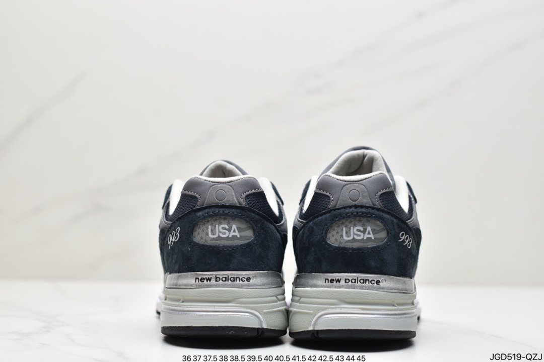 New Balance New Balance in USA MR993 series American-made descent classic retro leisure sports all-match old running shoes ”Yuanzu Gray Silver 3M” MR993GL
