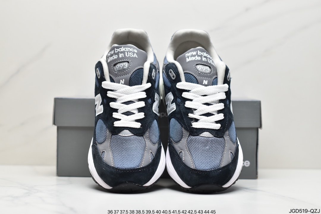 New Balance New Balance in USA MR993 series American-made descent classic retro leisure sports all-match old running shoes ”Yuanzu Gray Silver 3M” MR993GL