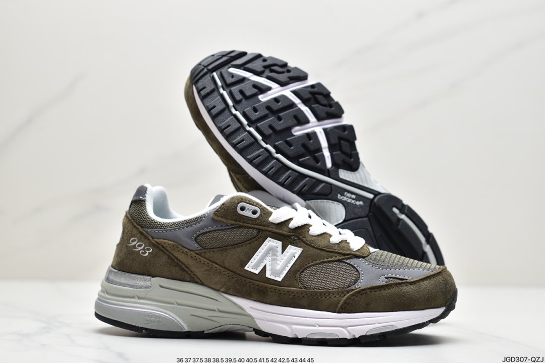 New Balance New Balance in USA MR993 series American-made descent classic retro leisure sports all-match old running shoes ”Yuanzu Gray Silver 3M” MR993GL