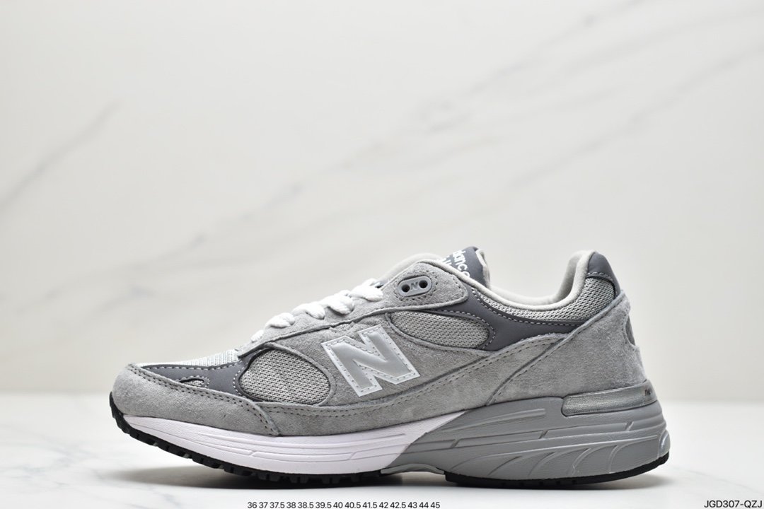 New Balance New Balance in USA MR993 series American-produced descent, classic retro leisure sports all-match old running shoes ”Yuanzu Gray Silver 3M” MR993GL