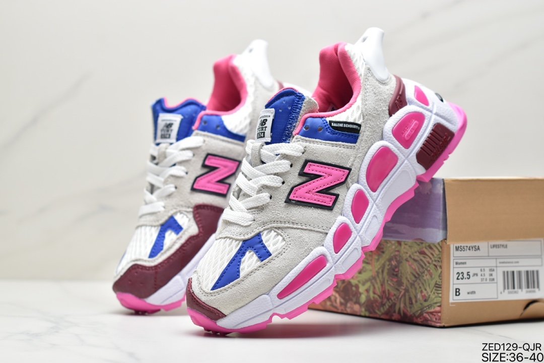 Salehe Bembury x New Balance ”Yurt” New Balance MS574YSB joint retro casual running shoes