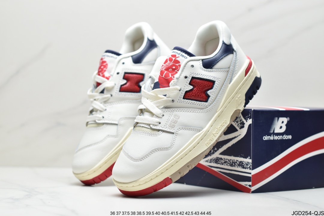 NB New Balance New Balance BB550 series classic retro low-top casual sports basketball board shoes BB550WA1