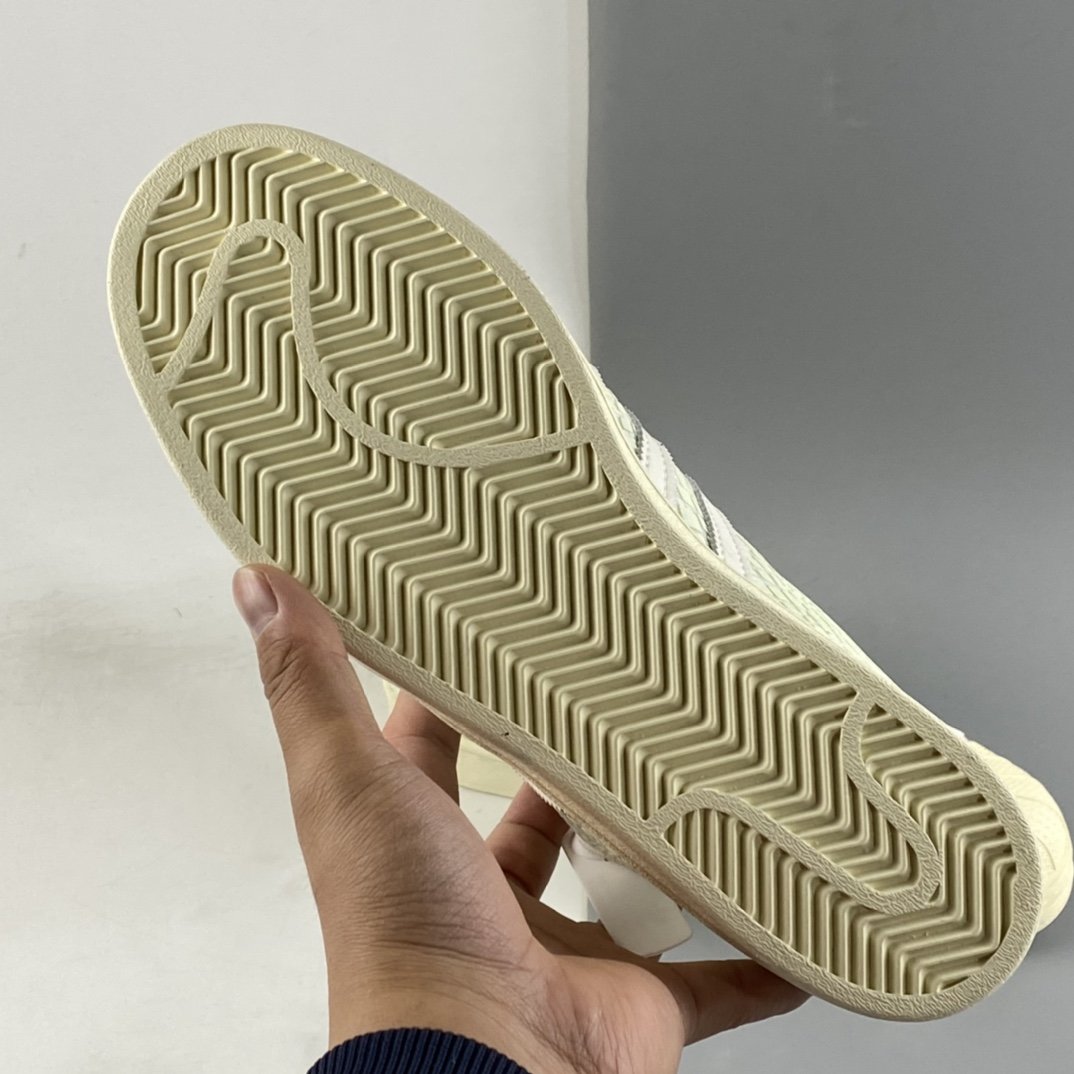 ADIDAS Originals Superstar clover shell head classic all-match casual sports shoes white snake FY5253
