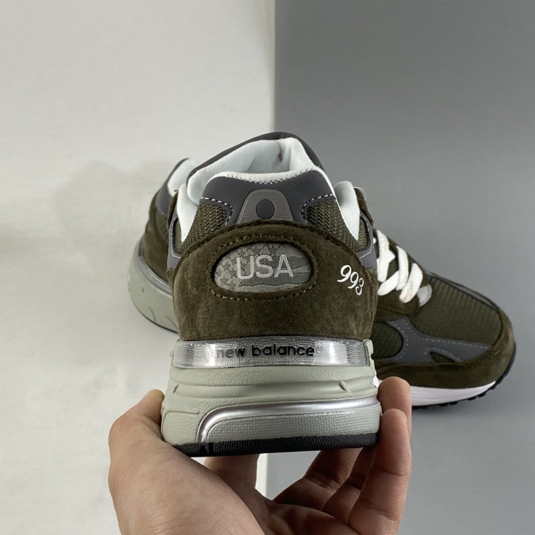 New Balance NB Made In USA M993 series American-made ancestry classic retro casual sports all-match old running shoes MR993MG