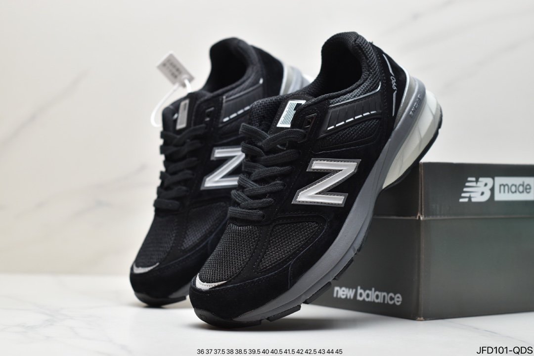 NB New Balance New Balance Made in USA 990V2 High-end American-made series of classic retro casual sports jogging shoes M990BK5