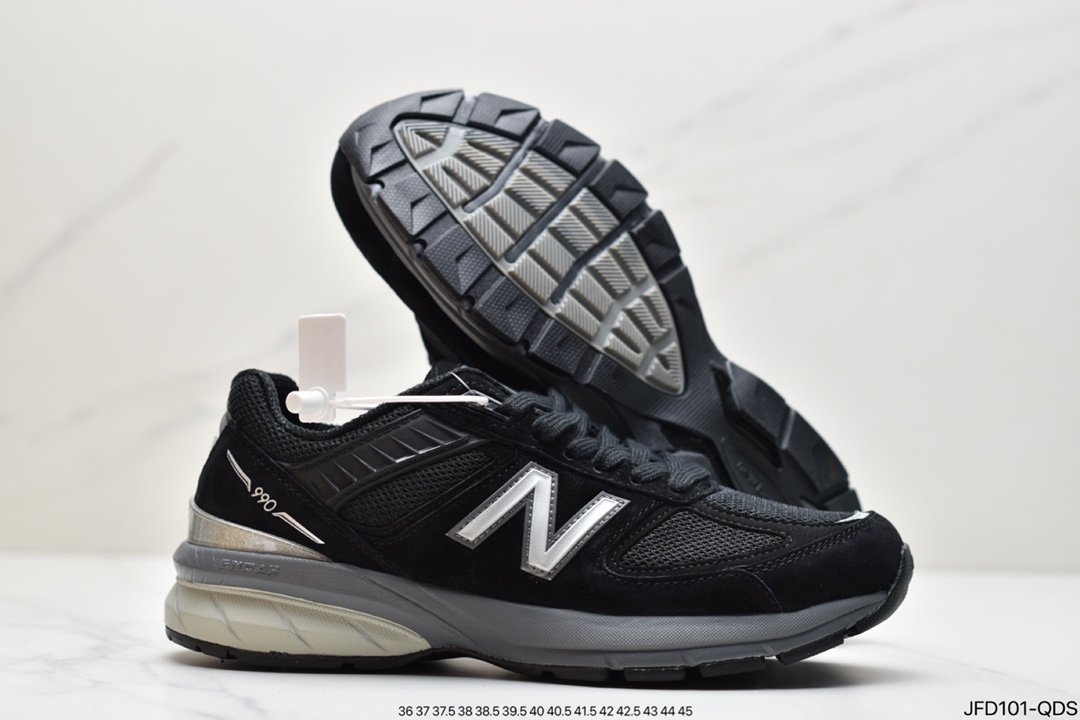 NB New Balance New Balance Made in USA 990V2 High-end American-made series of classic retro casual sports jogging shoes M990BK5