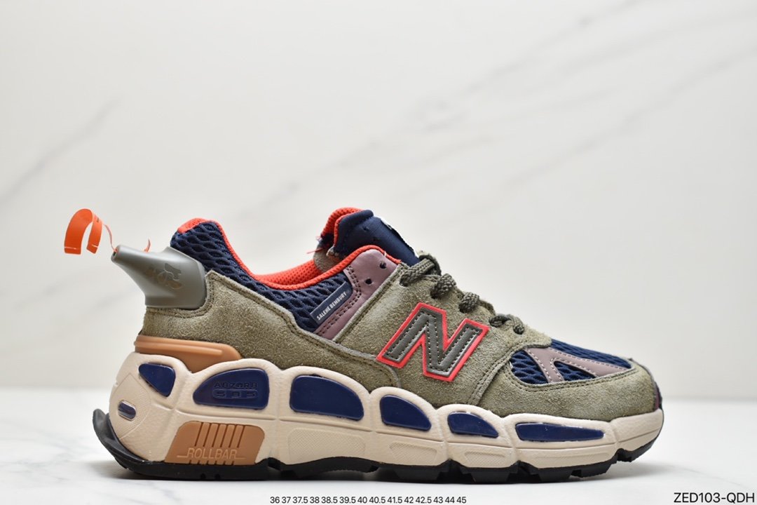 Salehe Bembury x New Balance ”Yurt” New Balance MS574YSB joint retro casual running shoes