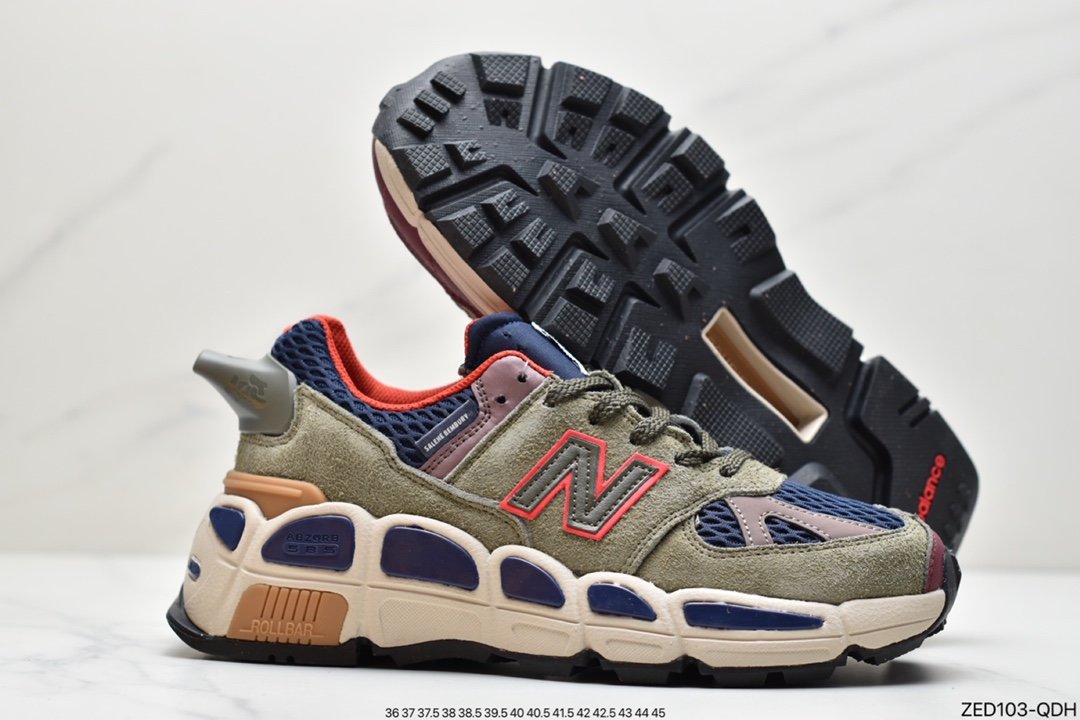 Salehe Bembury x New Balance ”Yurt” New Balance MS574YSB joint retro casual running shoes