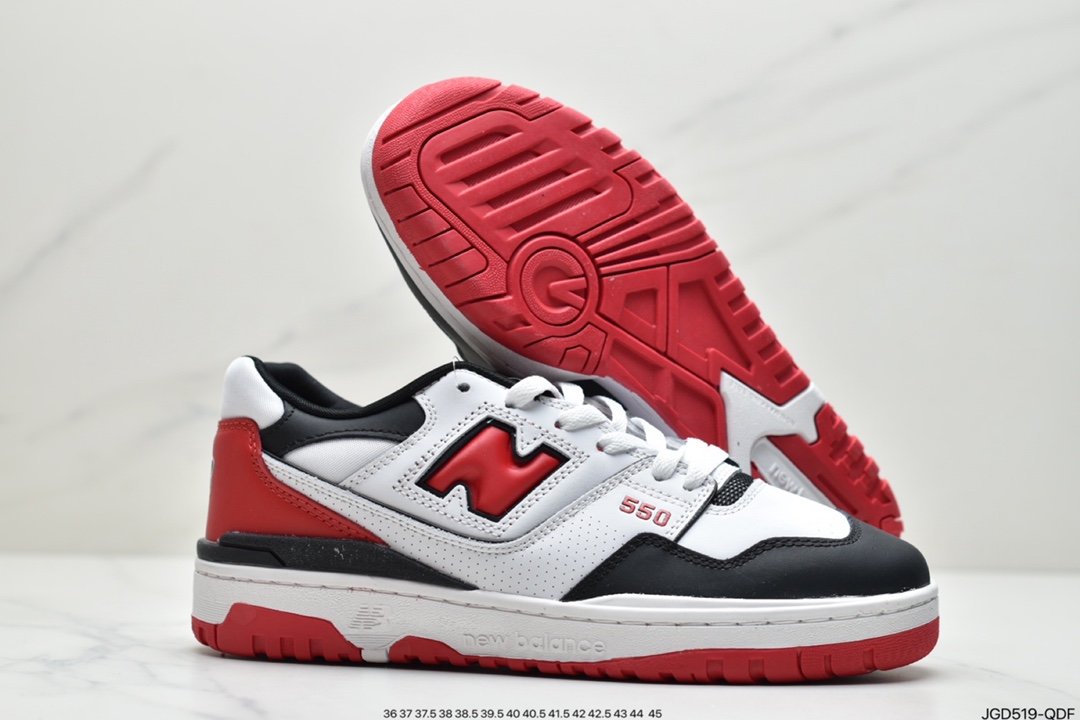 NB New Balance New Balance BB550 series classic retro low-top casual sports basketball board shoes BB550WA1