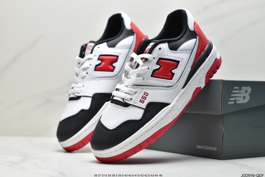 NB New Balance New Balance BB550 series classic retro low-top casual sports basketball board shoes BB550WA1