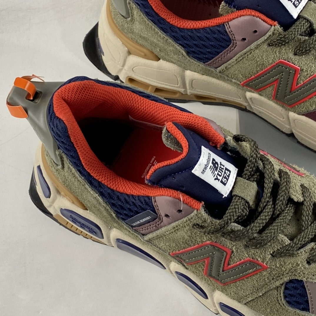 Salehe Bembury x New Balance 574 ”Yurt” Versace director joint vintage casual running shoes MS574YSB