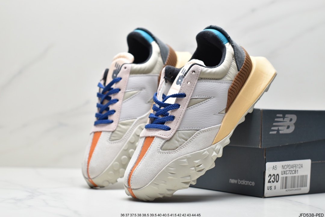 New Balance 72 Retro Pioneer UXC72 CBF Series Retro Casual Sports Jogging Shoes