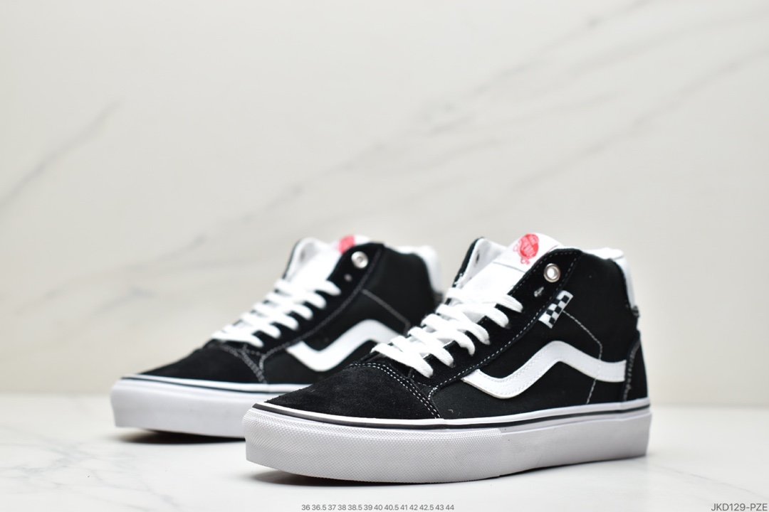 Vans middle help black and white Shawn Yue with the same Vans vans MID retro middle help VANS vans STYLE VN0A3MUOQF6