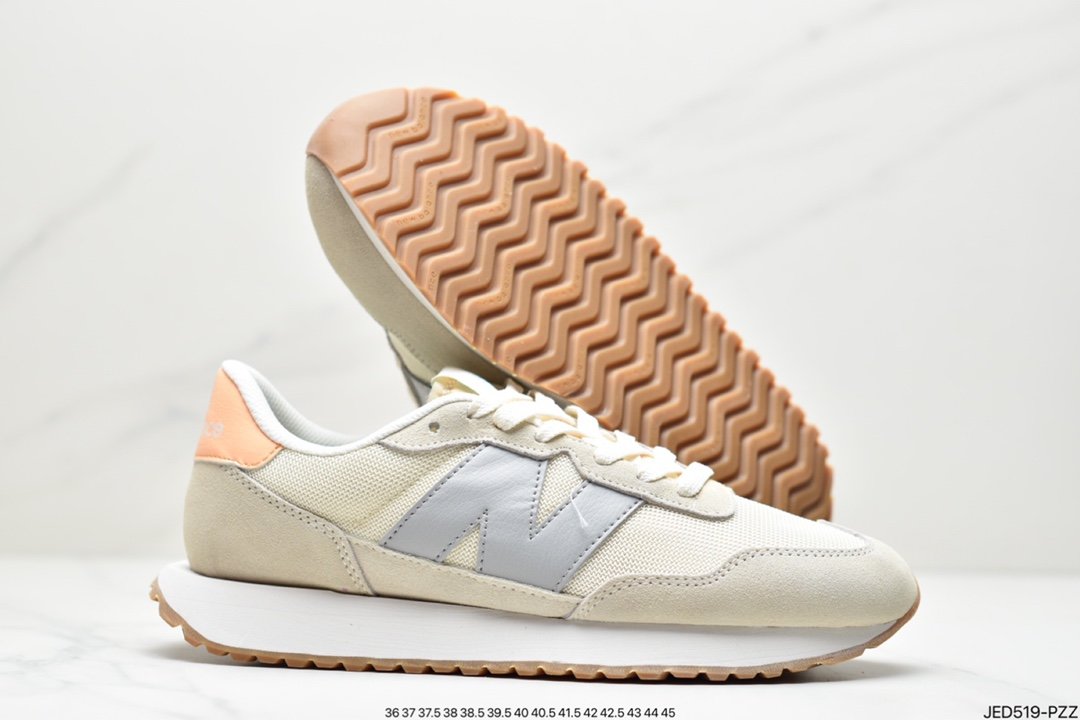 Original New Balance MS237 Series Retro Casual Sports Jogging Shoes WS237HN1