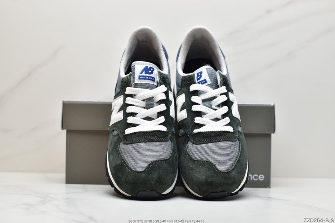 New Balance Made in USA 990V2 high-end American sports jogging shoes ”Yuanzu Gray Red Label” M990VS2