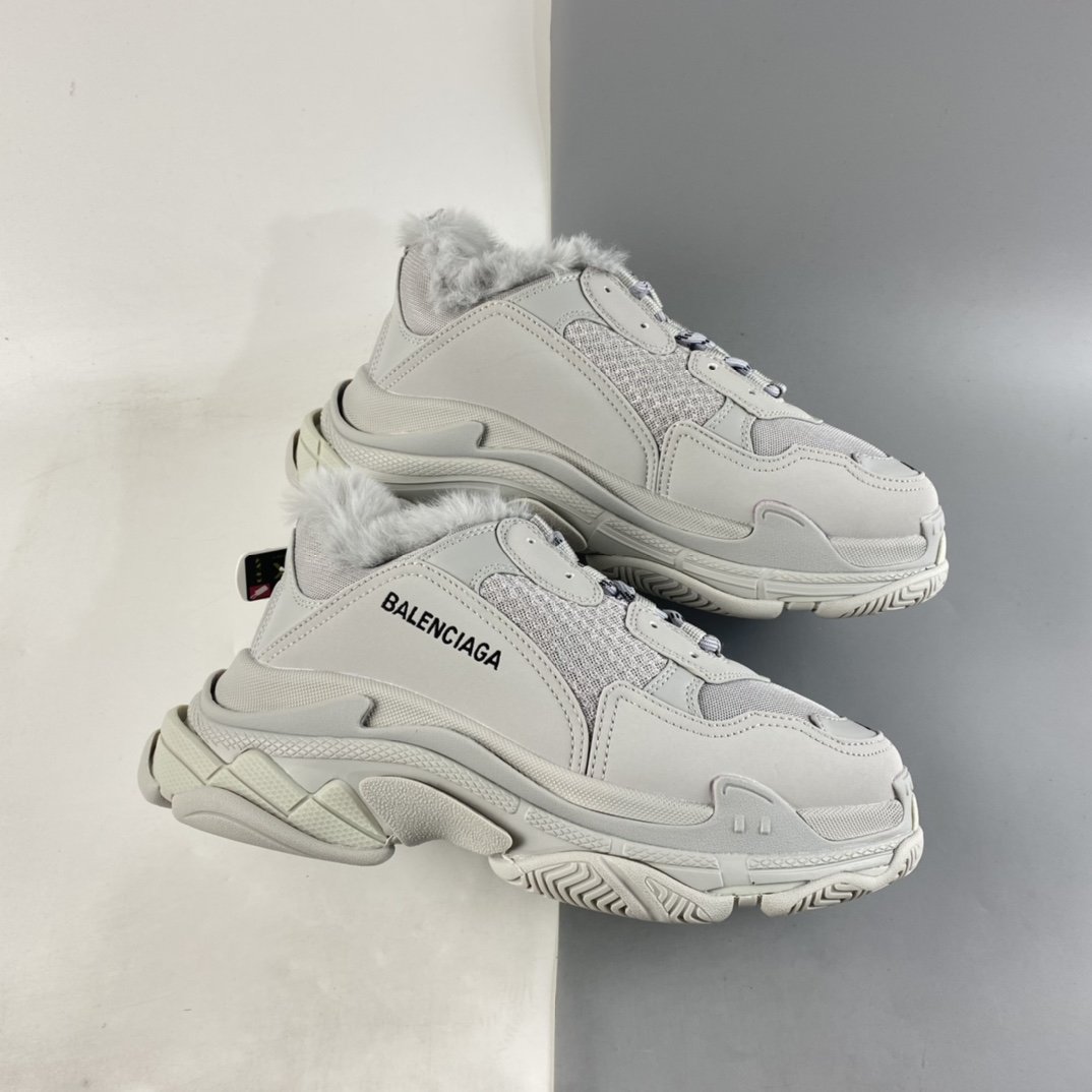 Balenciaga generation 1.0 first generation retro old shoes plus cashmere