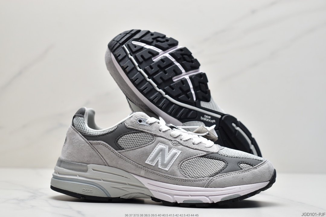 New Balance in USA MR993 series American origin classic retro casual sports all-match dad running shoes ”Yuanzu gray silver 3M” MR993BK