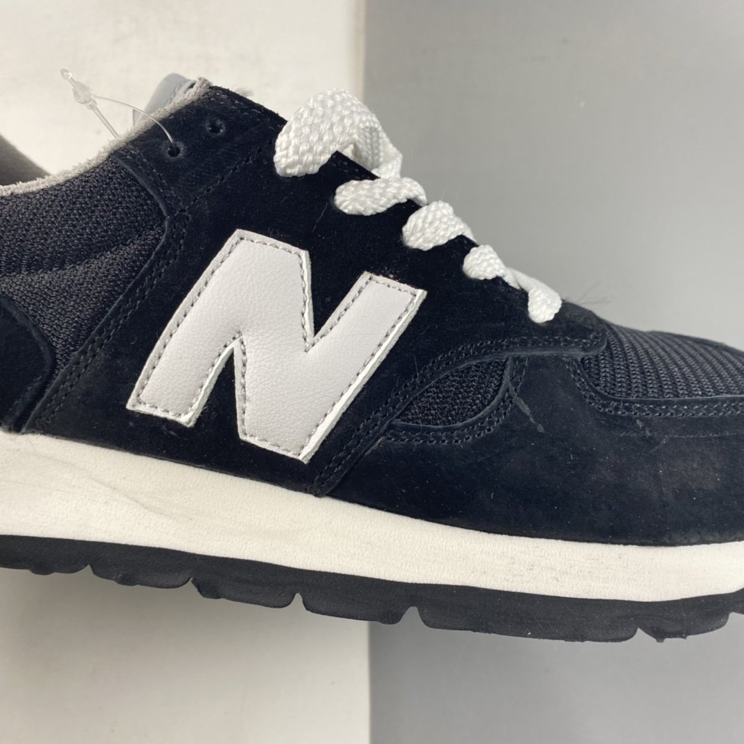 New Balance NB990 series high-end American retro casual running shoes W990BLK