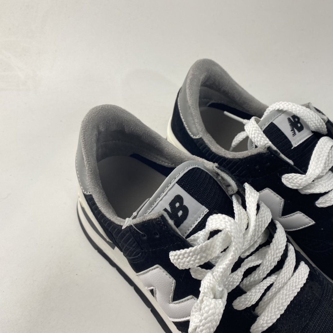 New Balance NB990 series high-end American retro casual running shoes W990BLK