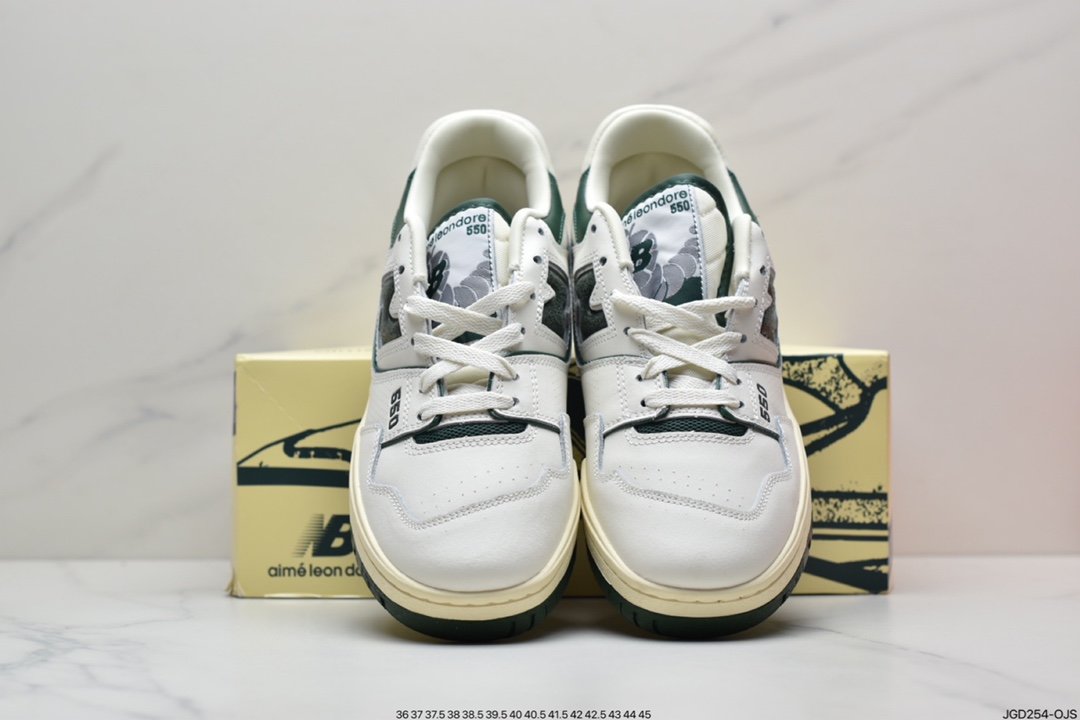 New Balance P550 Basketball Oxfords ”Evergreen” basketball board shoes BB550ALD