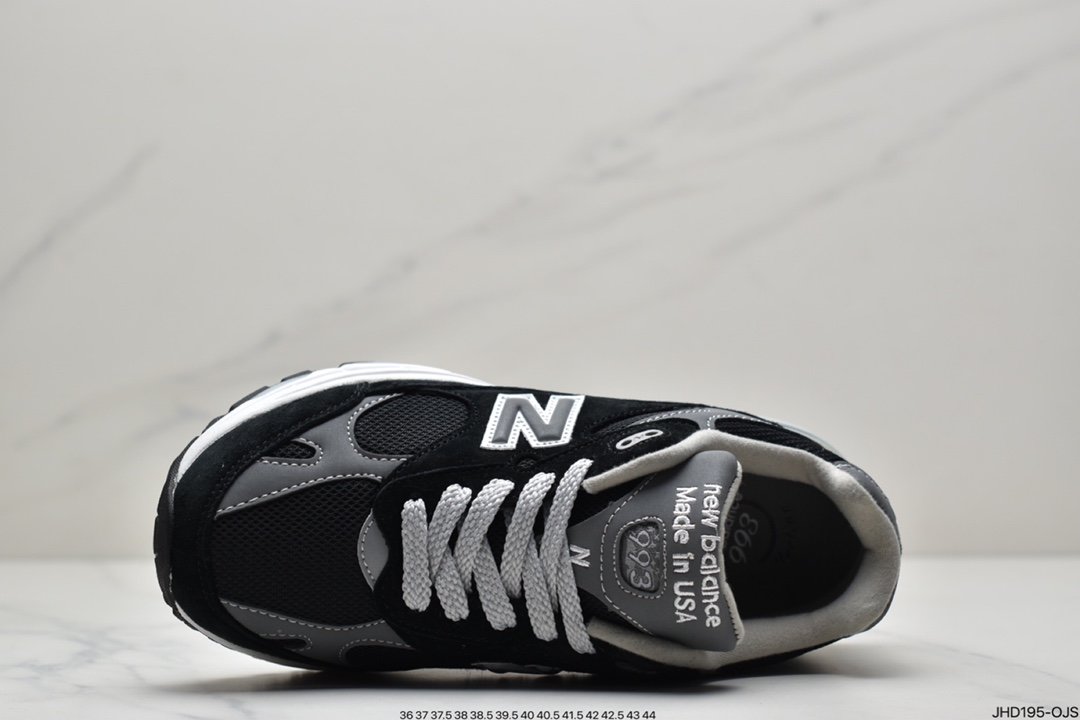 New Balance in USA MR993 series American origin classic retro casual sports all-match dad running shoes ”Yuanzu gray silver 3M” MR993BK