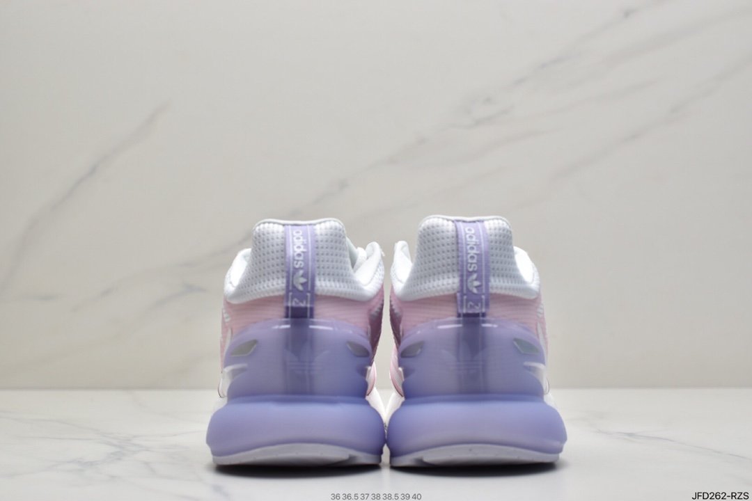 Adidas ZX 2K Boost 2.0 series low-top high-elastic retro casual sports all-match running shoes GY8283