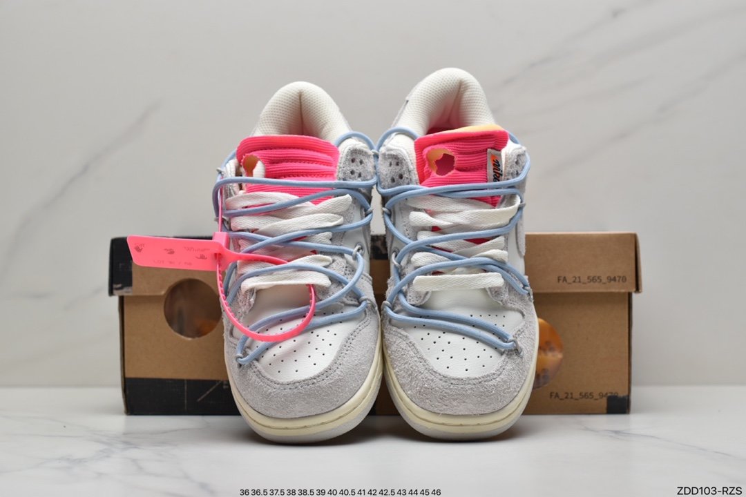 Off-White x NIKE Dunk Low ”THE 50” OW DJ0950-113