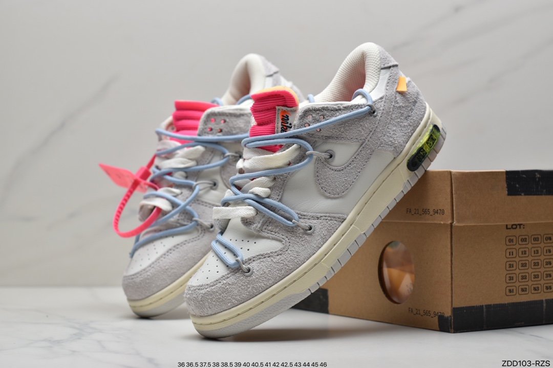 Off-White x NIKE Dunk Low ”THE 50” OW DJ0950-113