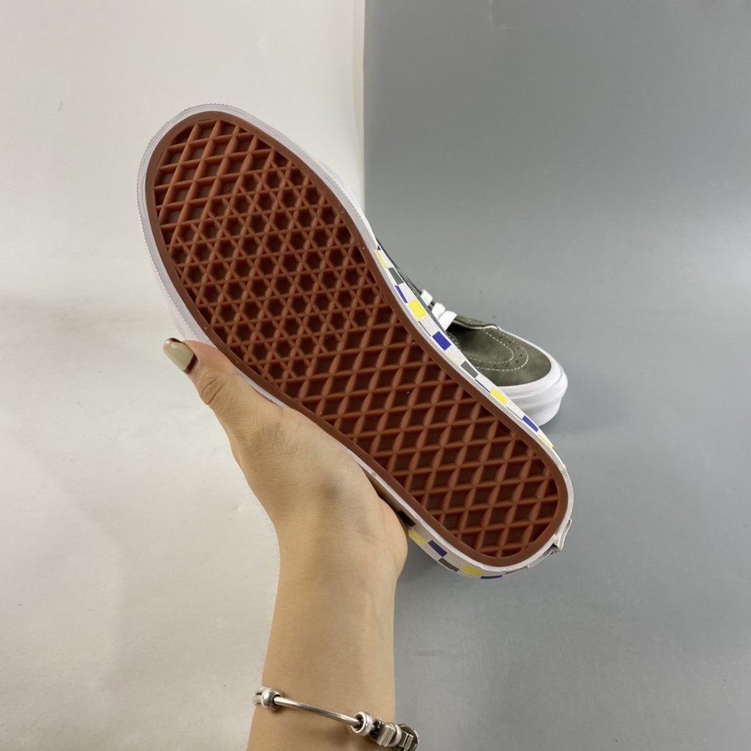 Vans SK8-Mid Reissue Vans Zhongbang Unisex Casual Shoes